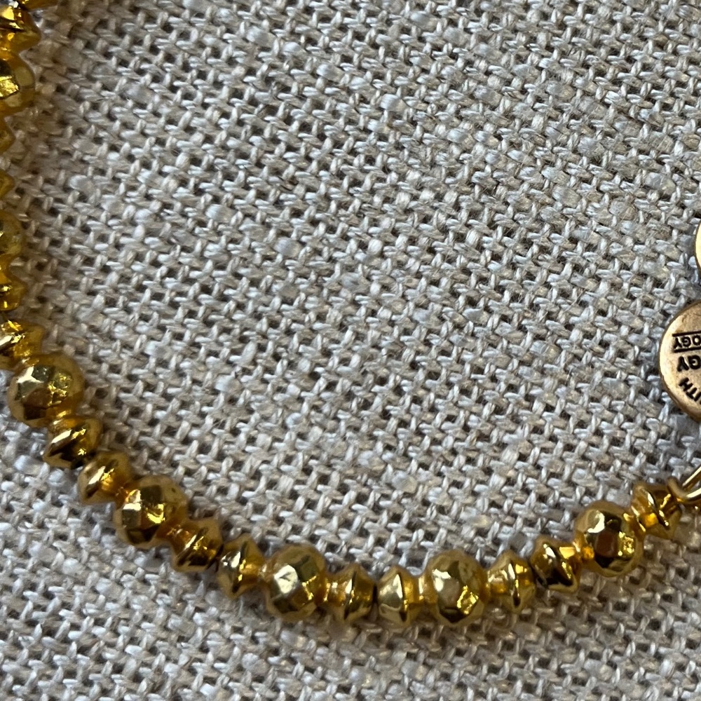 Alex and Ani Gold Bracelet - Picture 2 of 2